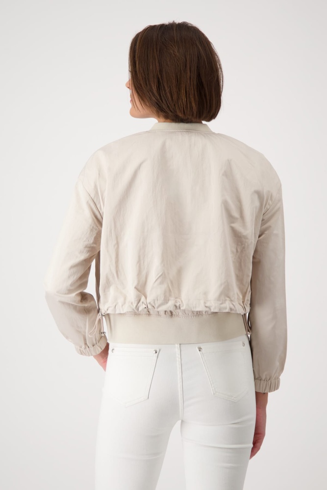 КУРТКА MONARI легкая ветровка с укороченным силуэтом и эластичными манжетами